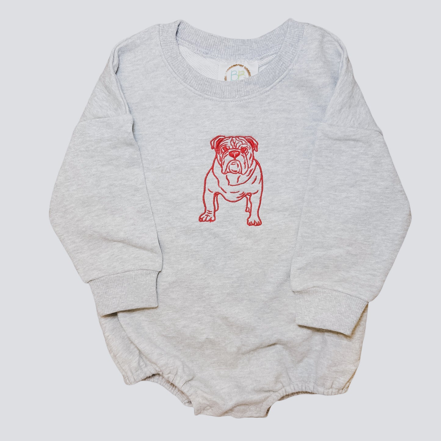 Bulldog Sweatshirt Bubble