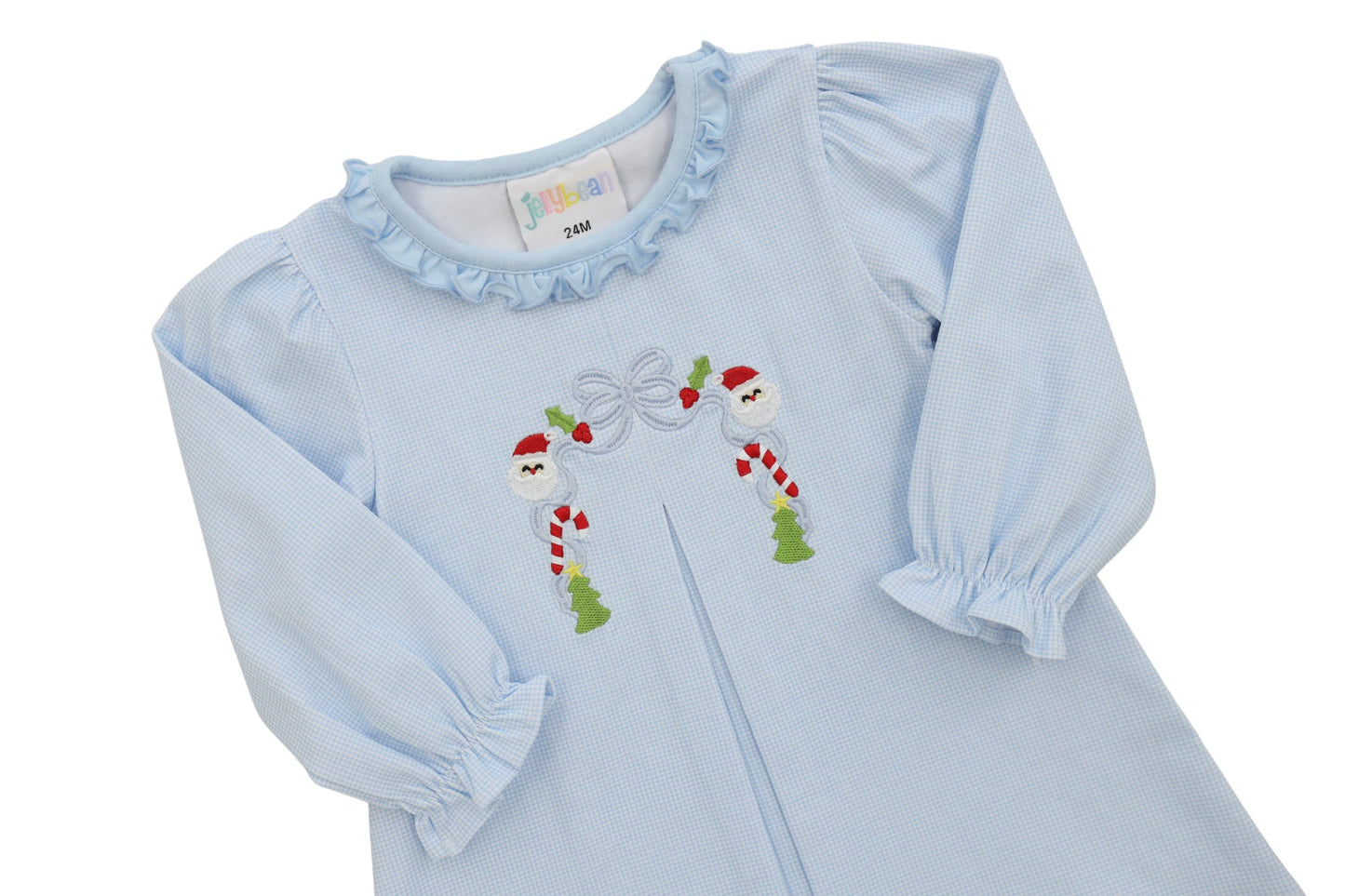 A Classic Christmas Pleated Dress