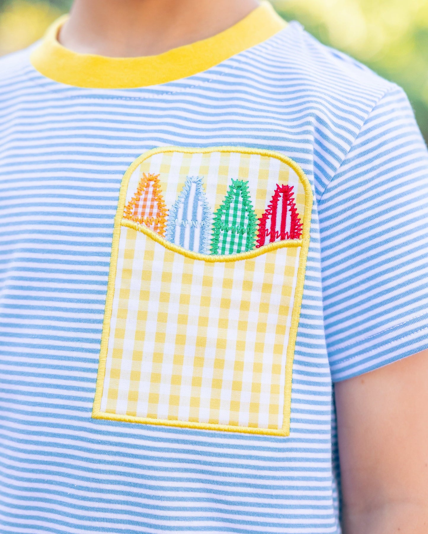 Jellybean Crayon Pocket Short Set