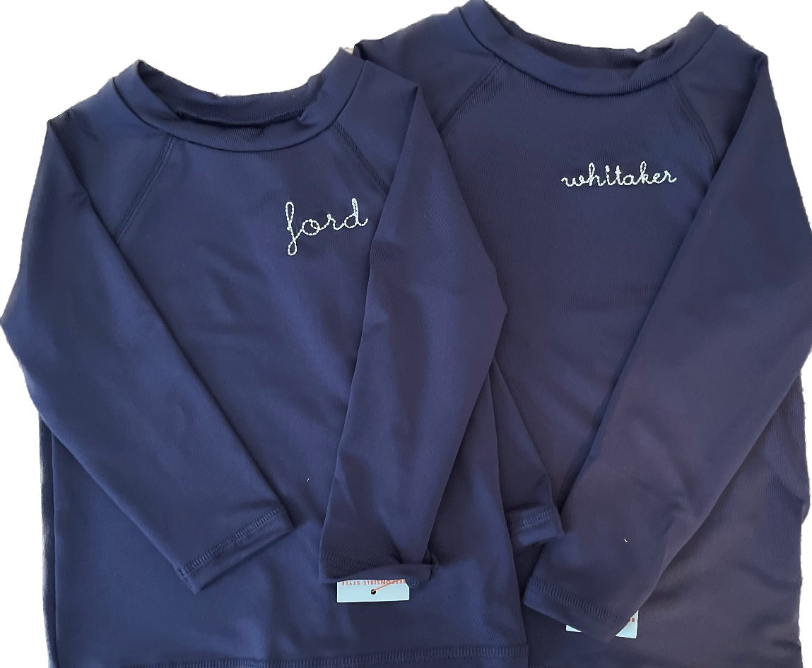 Monogrammed Rashguard