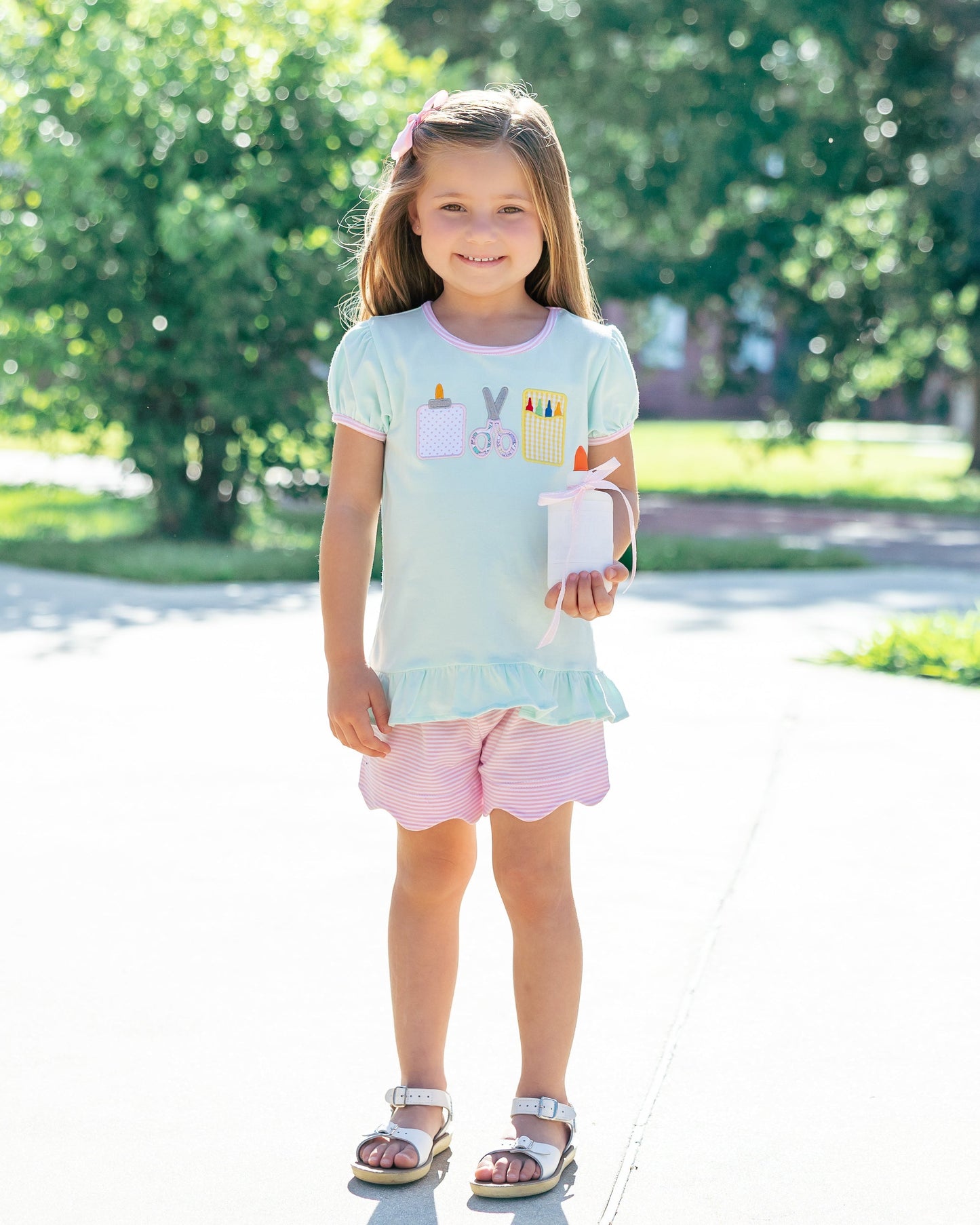 Jellybean Ready Set Learn Shorts Set
