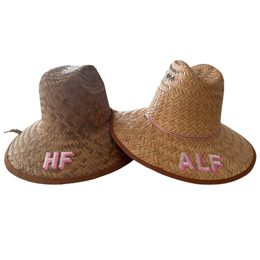 Kids Embroidered Beach Hat