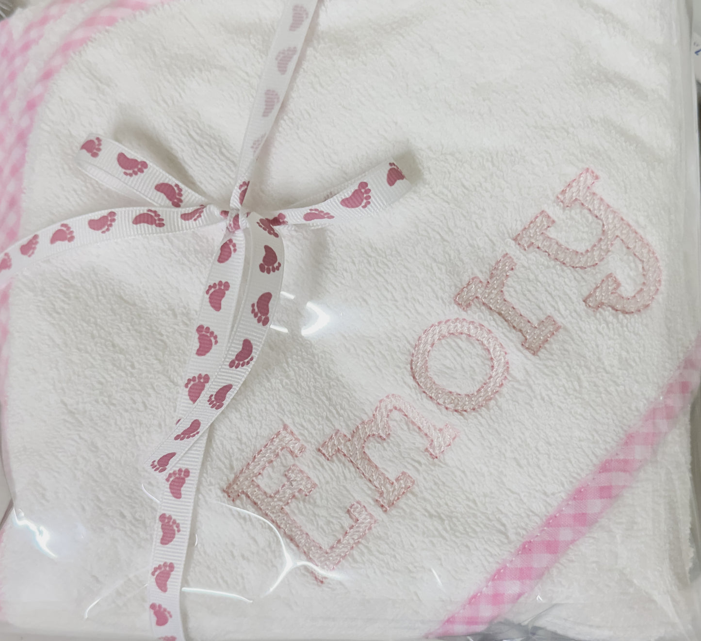 Monogrammed Baby Towel