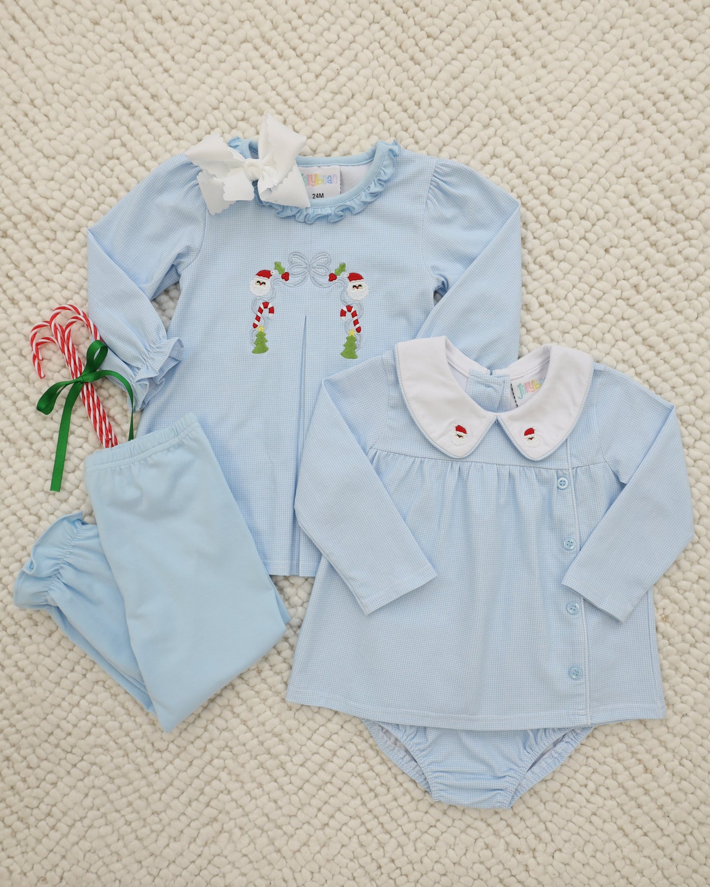 A Classic Christmas Diaper Set