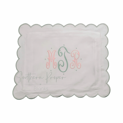 Monogrammed Nursery Pillow (Cover Only)