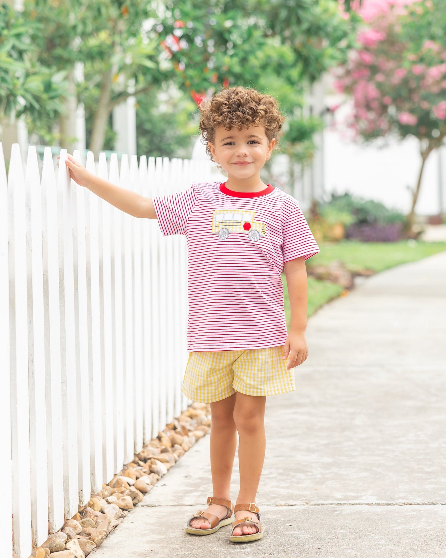 Jellybean Bus Stop Short Set