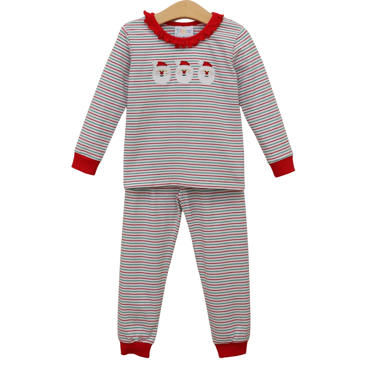 Christmas Candy Striped Santa Set