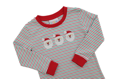 Christmas Candy Striped Santa Set