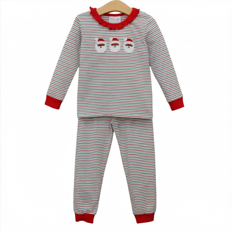 Christmas Candy Striped Santa Set