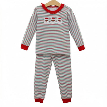 Christmas Candy Striped Santa Set