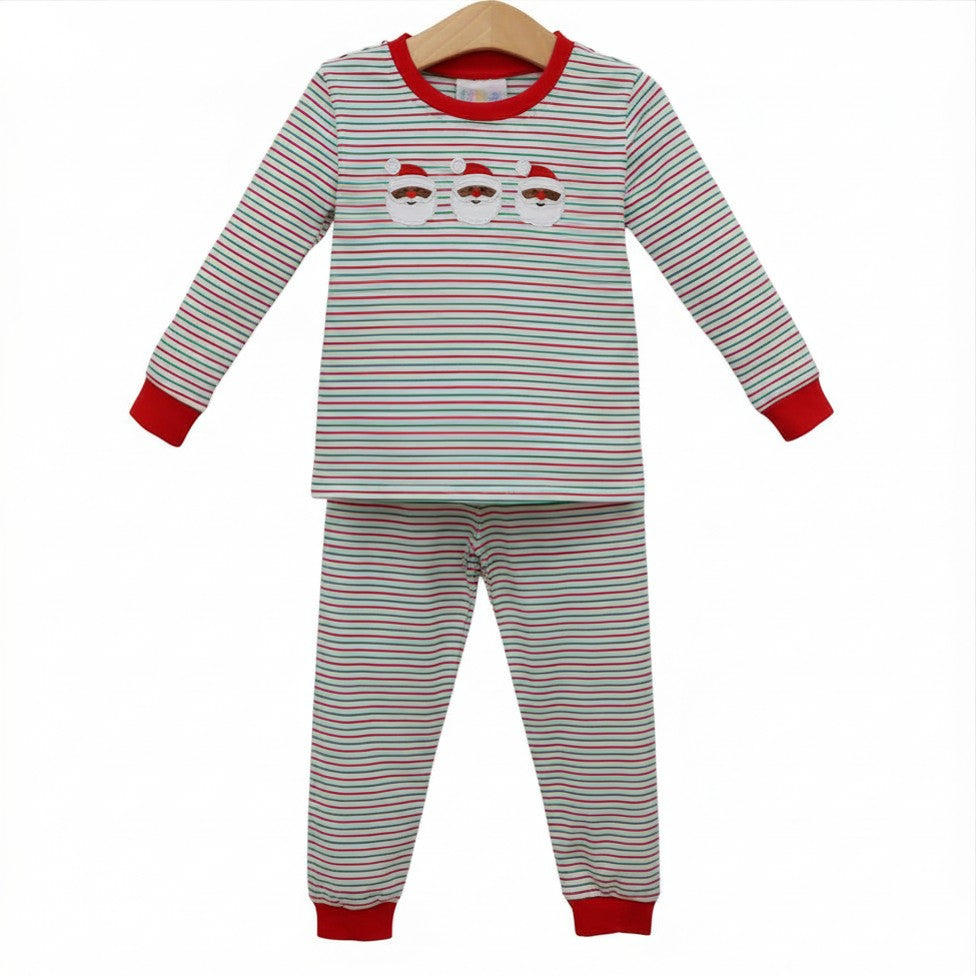 Christmas Candy Striped Santa Set