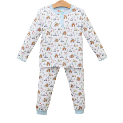 Constructing Christmas PJ Set