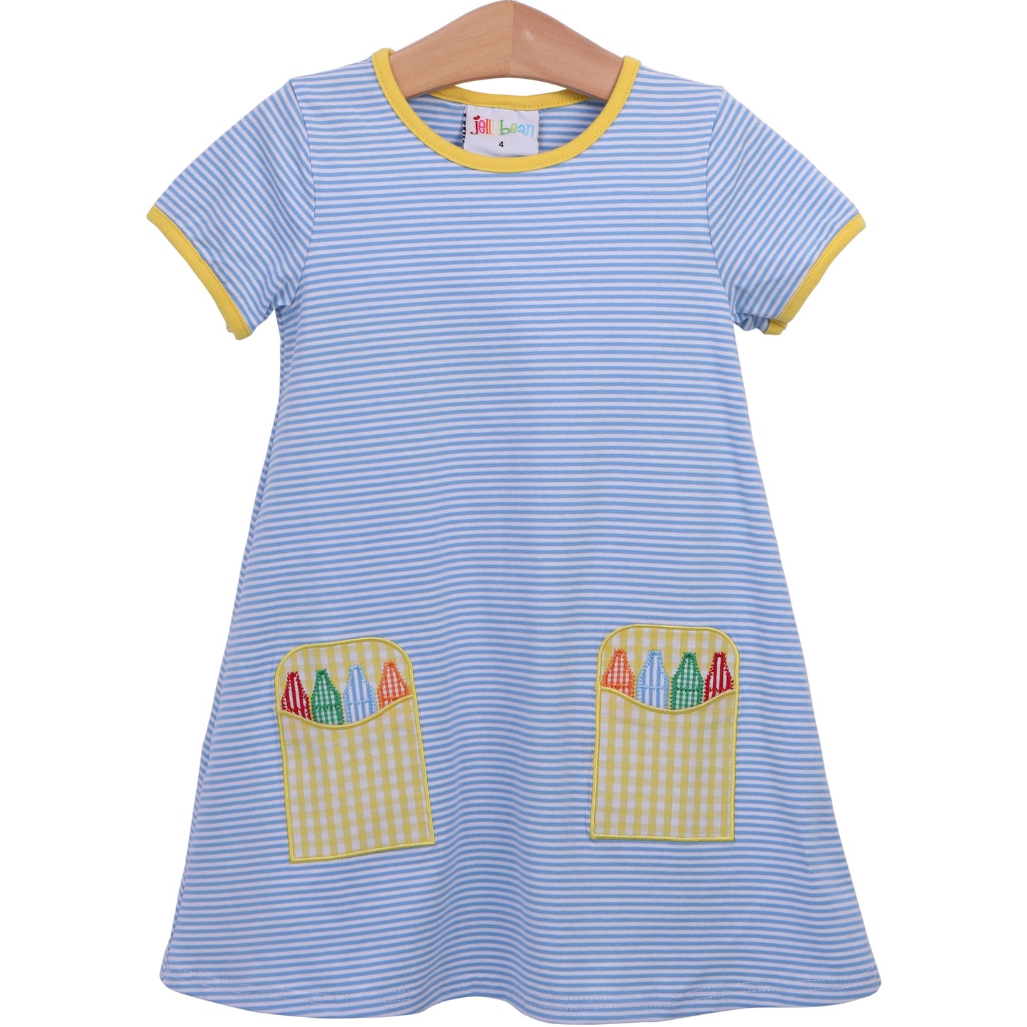 Jellybean Crayon Pocket Dress