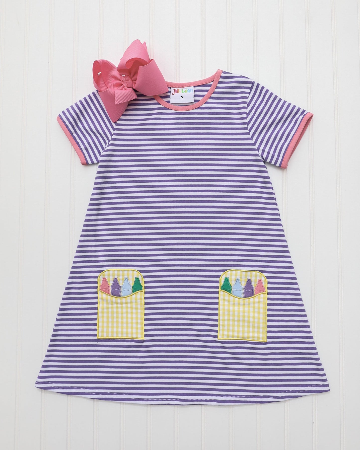 Jellybean Crayon Pocket Dress