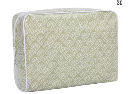 Appliqué Large Cosmetic Bag