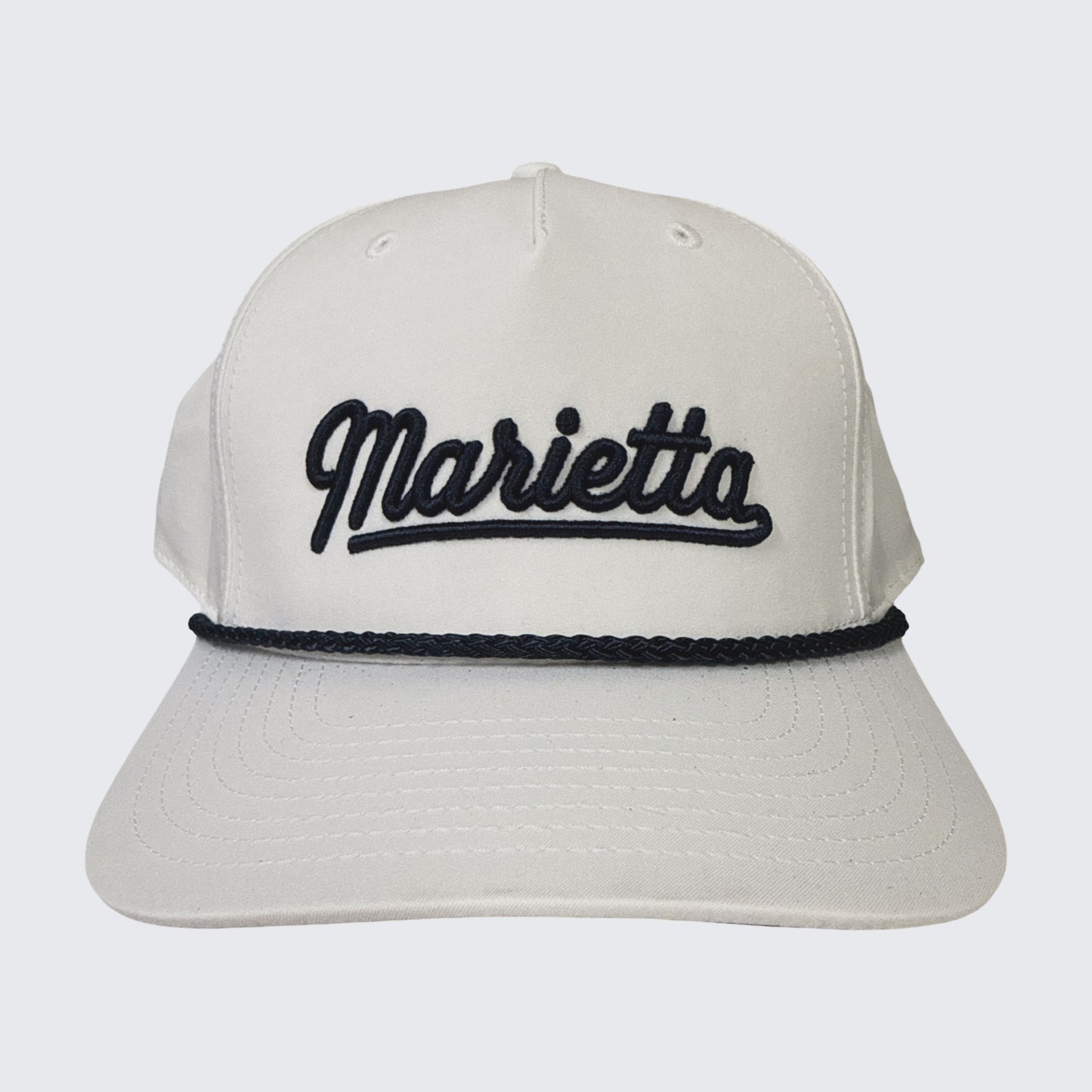 Marietta Script Adjustable Rope Hat