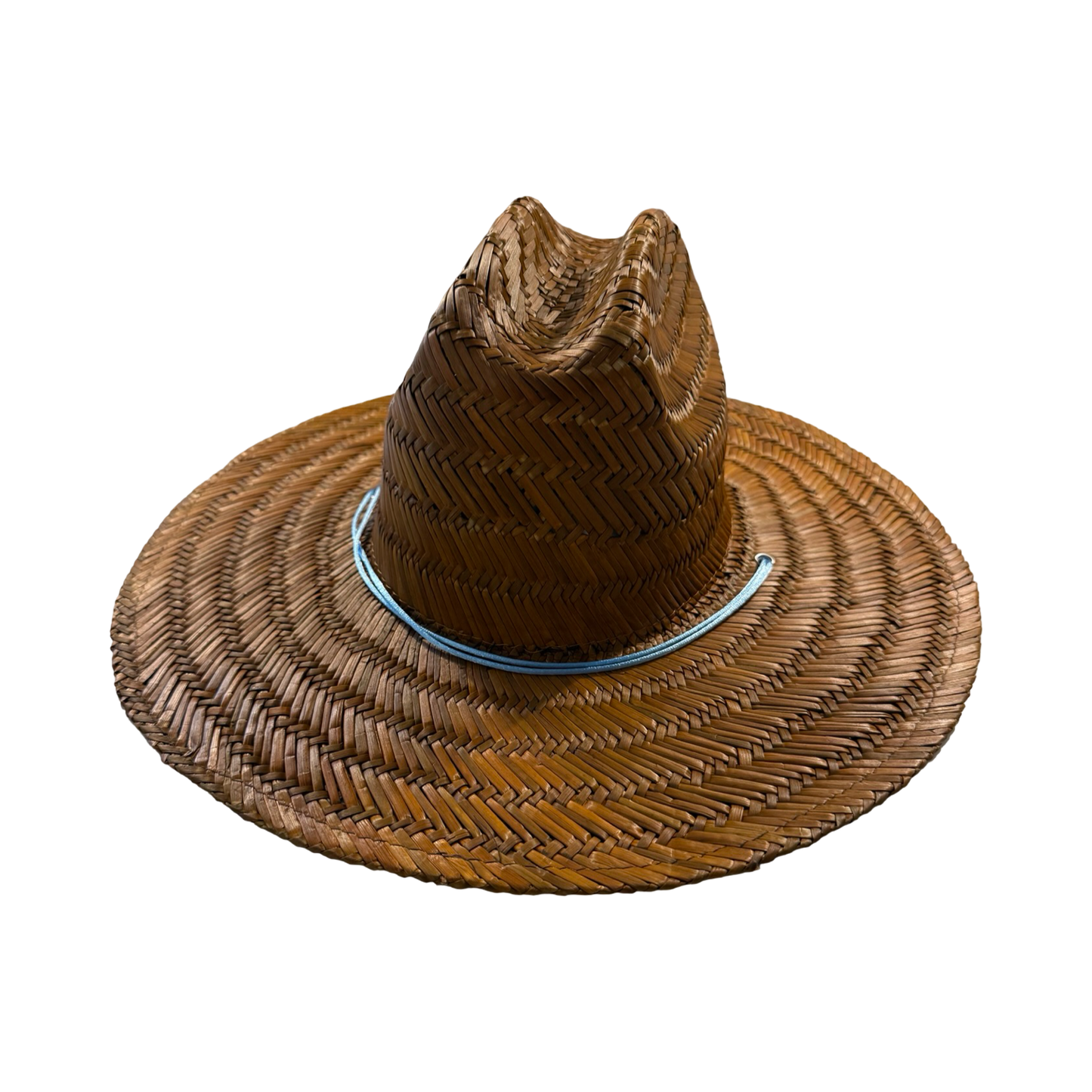 Embroidered Straw Hat