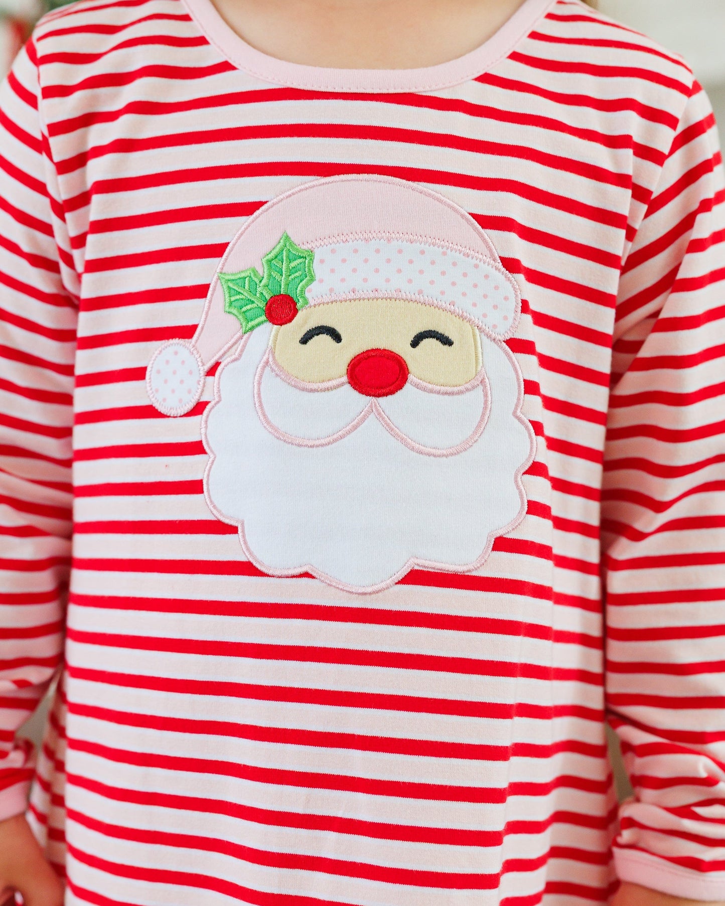 Jolly St Nick Ruffle Pants Set