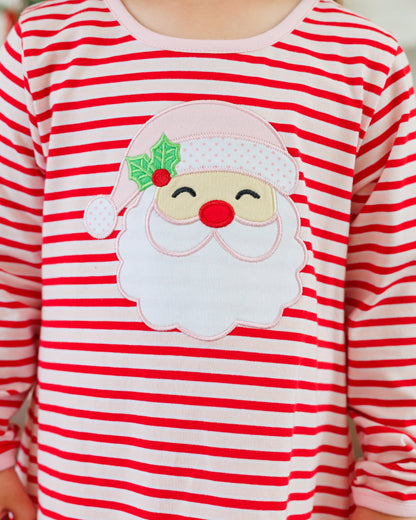 Jolly St Nick Ruffle Pants Set