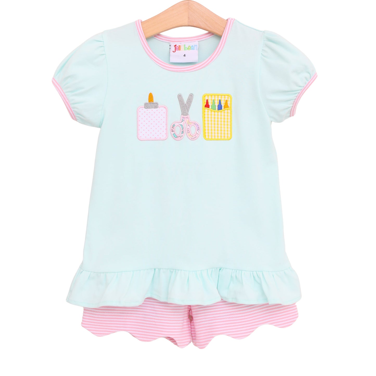 Jellybean Ready Set Learn Shorts Set