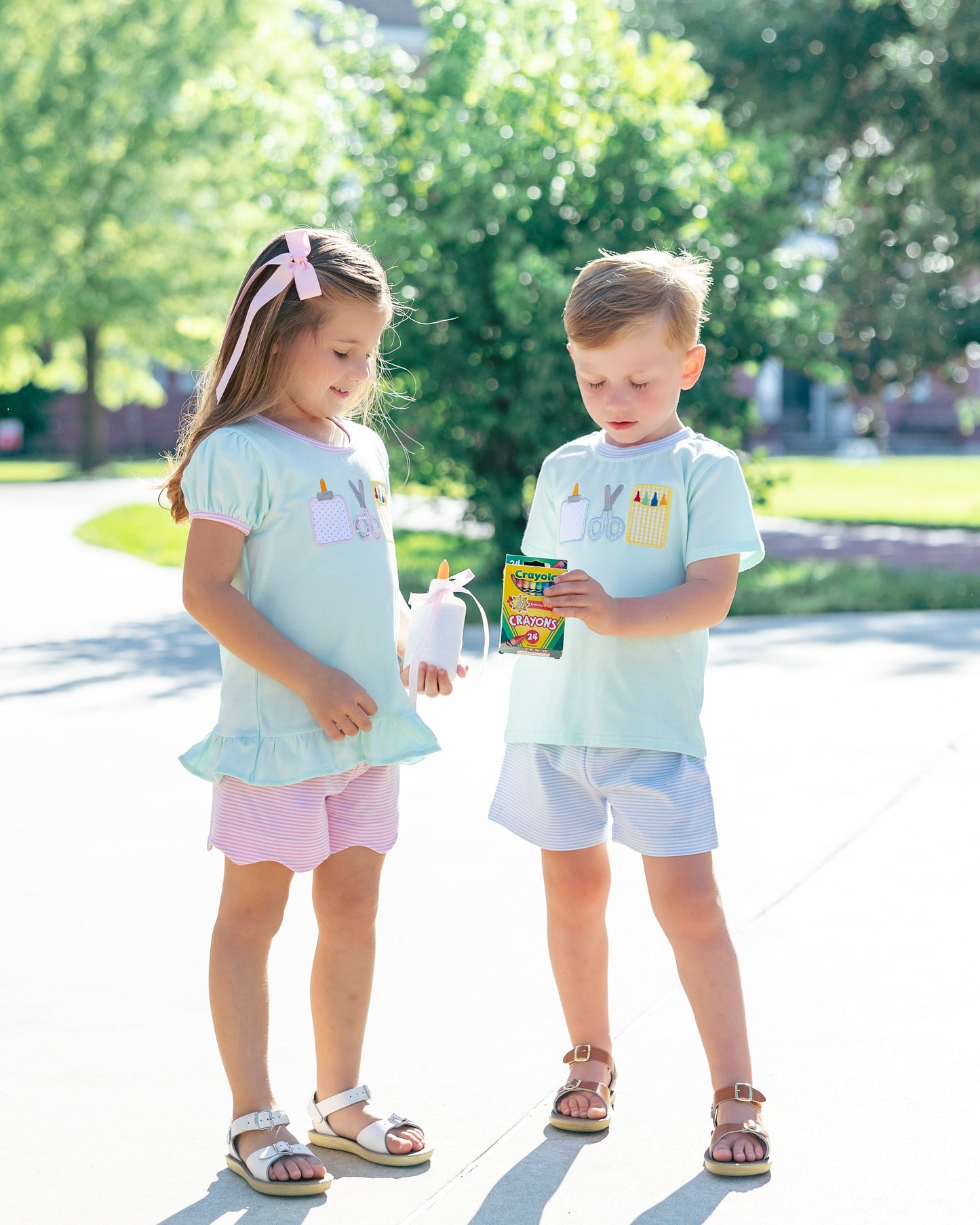 Jellybean Ready Set Learn Shorts Set