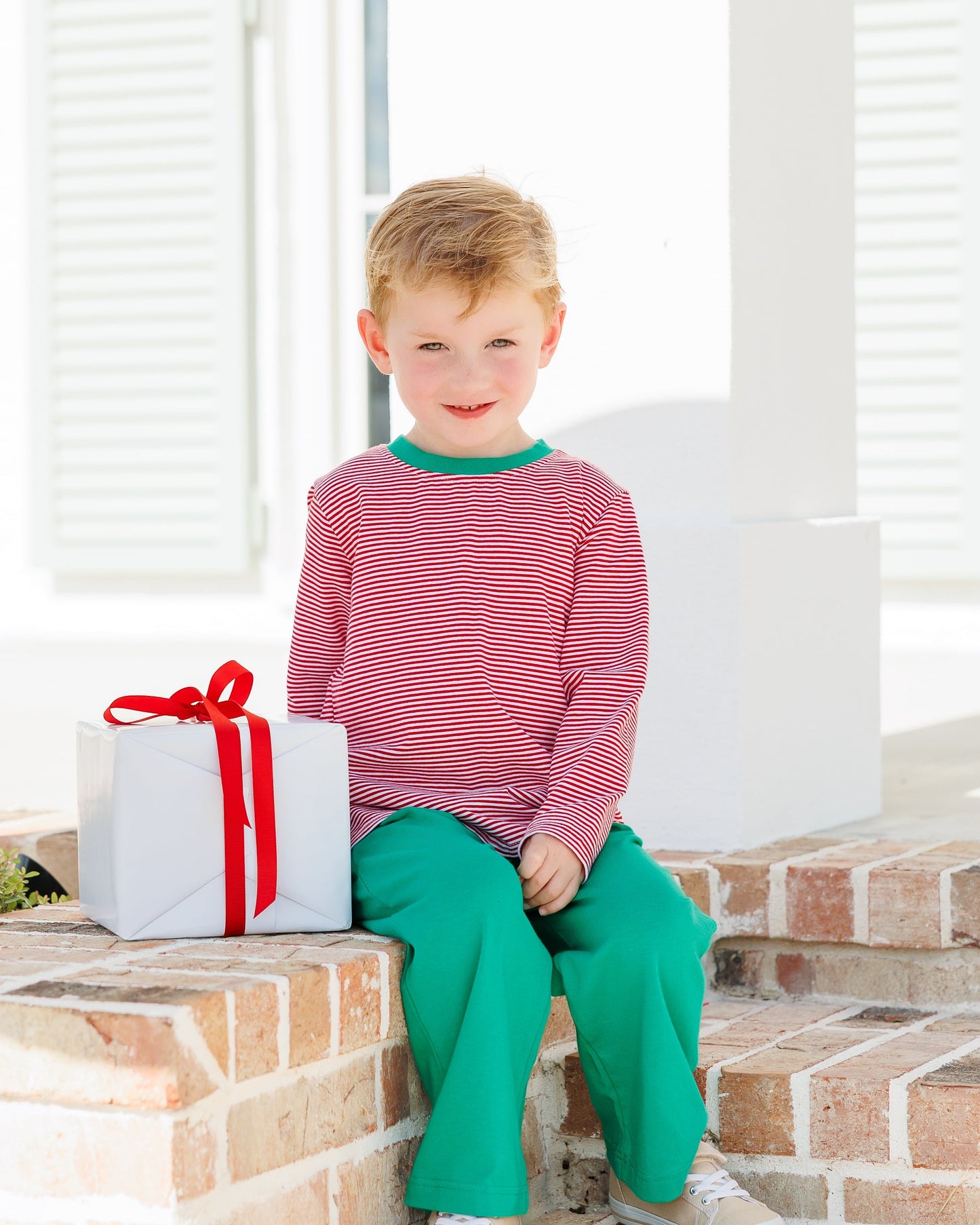 Thomas Romper/Pants Set